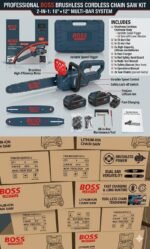 BOSS Drill and Accessory Set