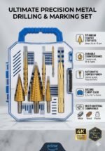 Precision Metal Drilling and Marking Bit Set