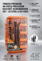 YINDON Premium Ratchet Screwdriver Set